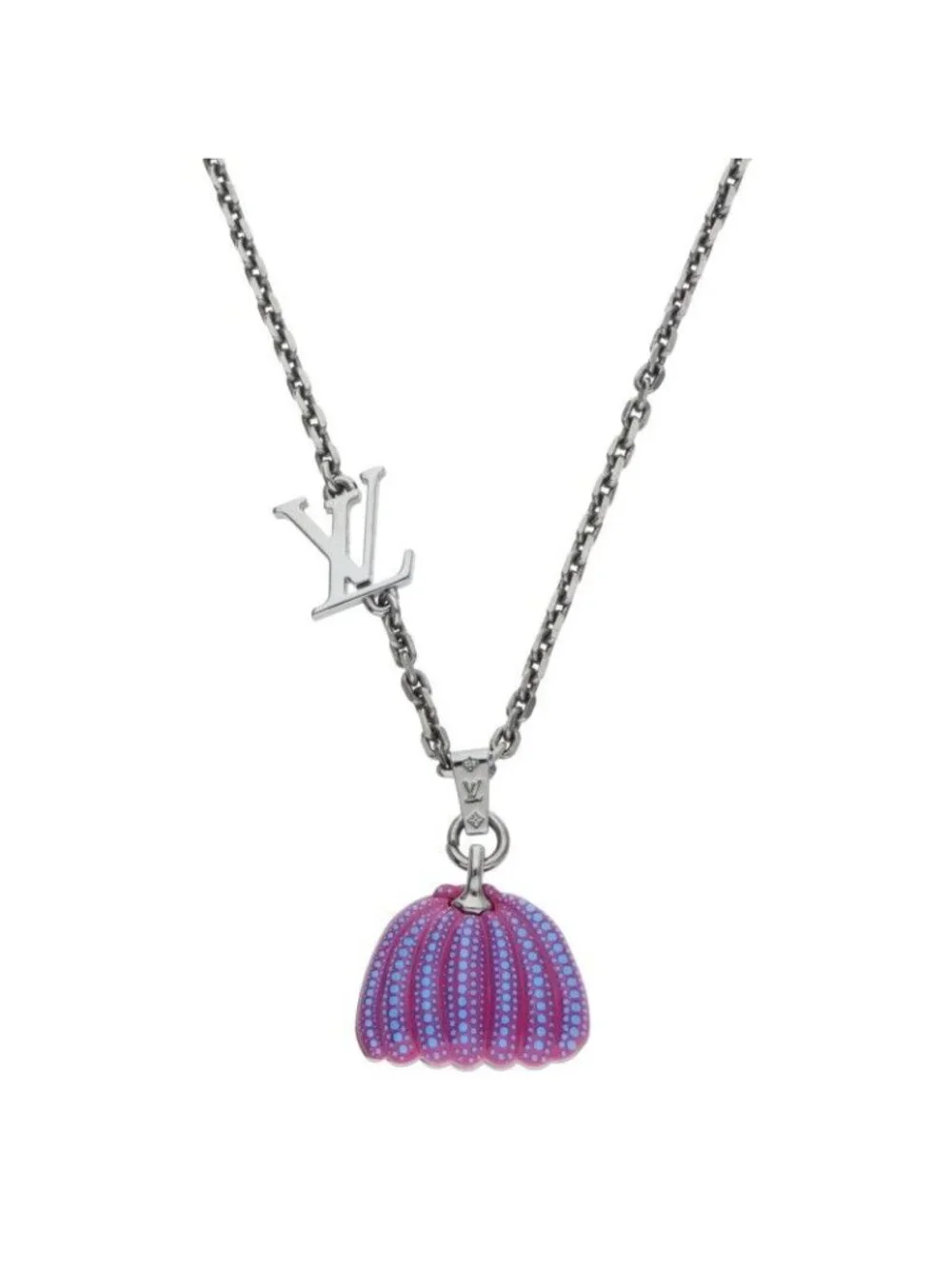 Louis Vuitton Yayoi Kusama Pendant Pumpkin Infinity Dot Necklace